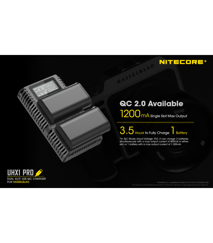 ΦΟΡΤΙΣΤΗΣ NITECORE UHX1 pro , Hasselblad X