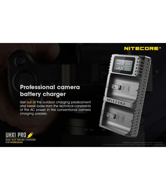 ΦΟΡΤΙΣΤΗΣ NITECORE UHX1 pro , Hasselblad X