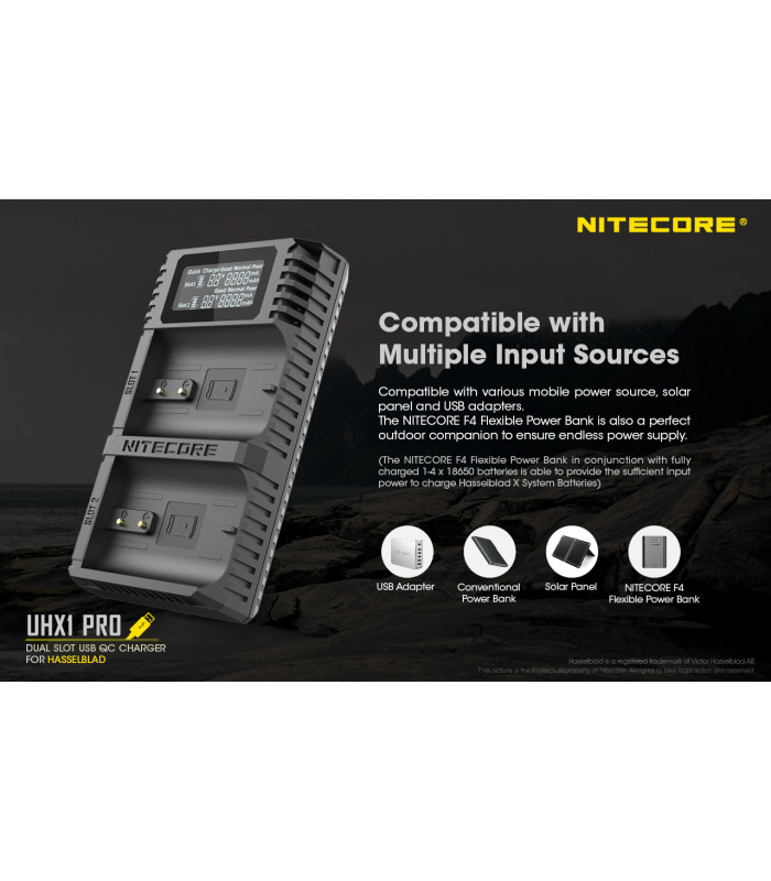 ΦΟΡΤΙΣΤΗΣ NITECORE UHX1 pro , Hasselblad X