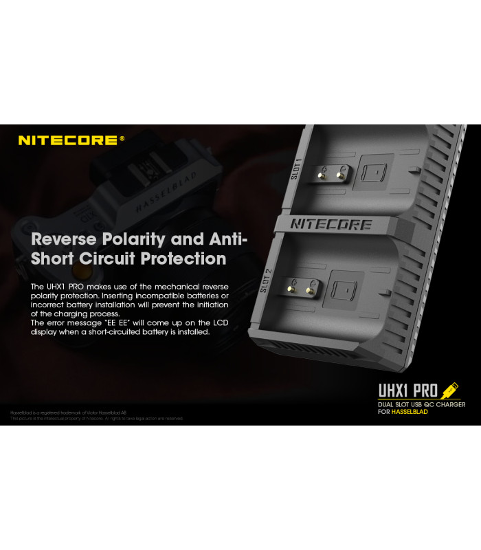 ΦΟΡΤΙΣΤΗΣ NITECORE UHX1 pro , Hasselblad X