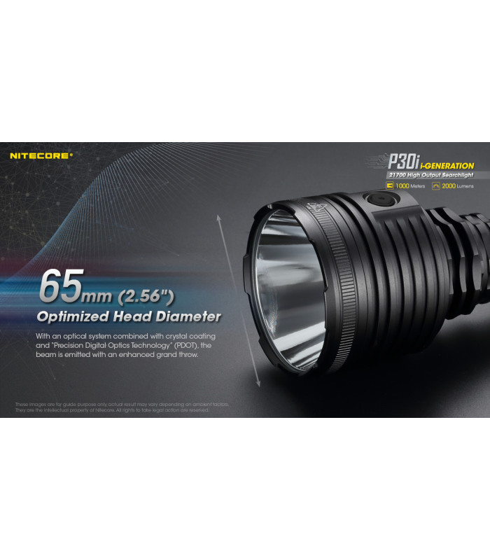 ΦΑΚΟΣ LED NITECORE PRECISE P30i, Hunting Kit , with GM02MH