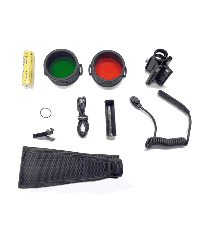 ΦΑΚΟΣ LED NITECORE PRECISE P30i, Hunting Kit , with GM02MH