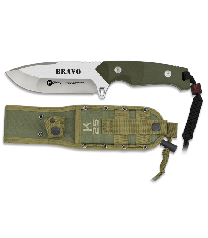 ΜΑΧΑΙΡΙ K25, Tactical Knife, BRAVO green 12.5 cm