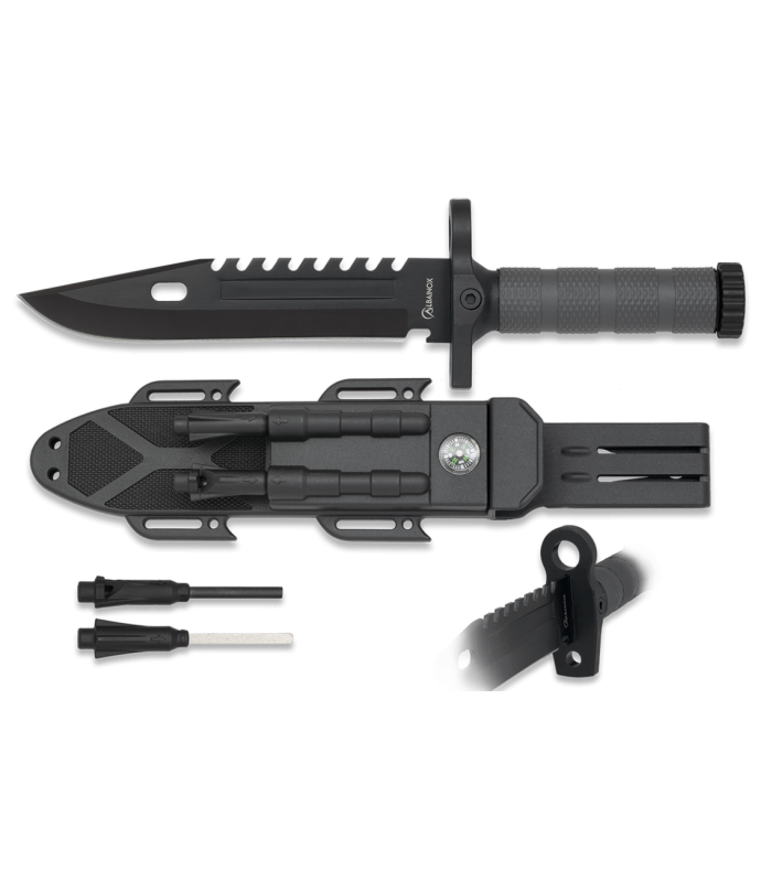 ΜΑΧΑΙΡΙ ALBAINOX, Flint / Sharpener / Whistle, 32537