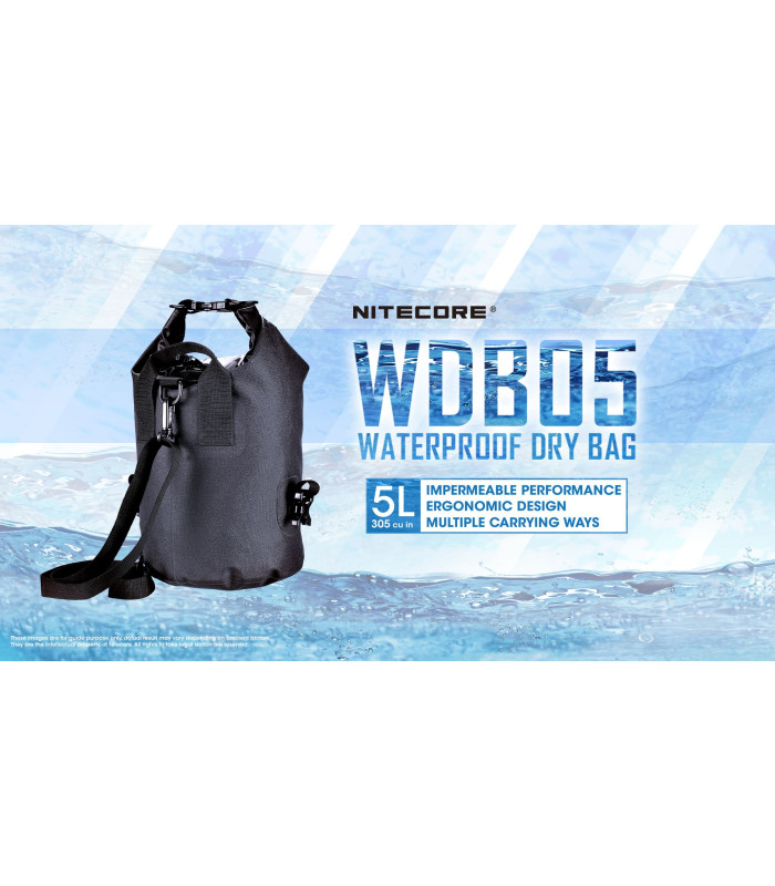 ΣΑΚΟΣ ΑΔΙΑΒΡΟΧΟΣ NITECORE 5L - DRY BAG