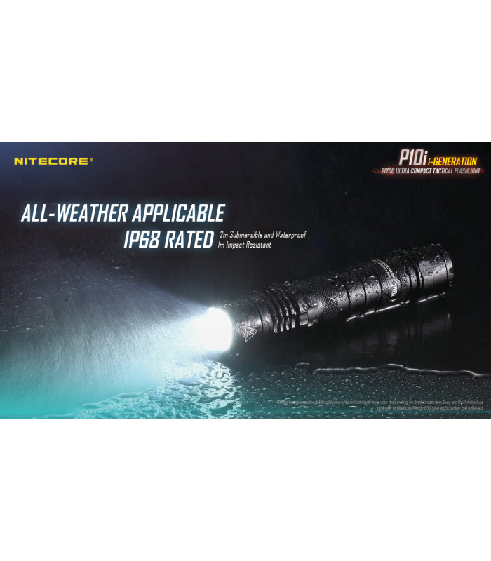 ΦΑΚΟΣ LED NITECORE PRECISE P10i, Tactical, Strobe Ready