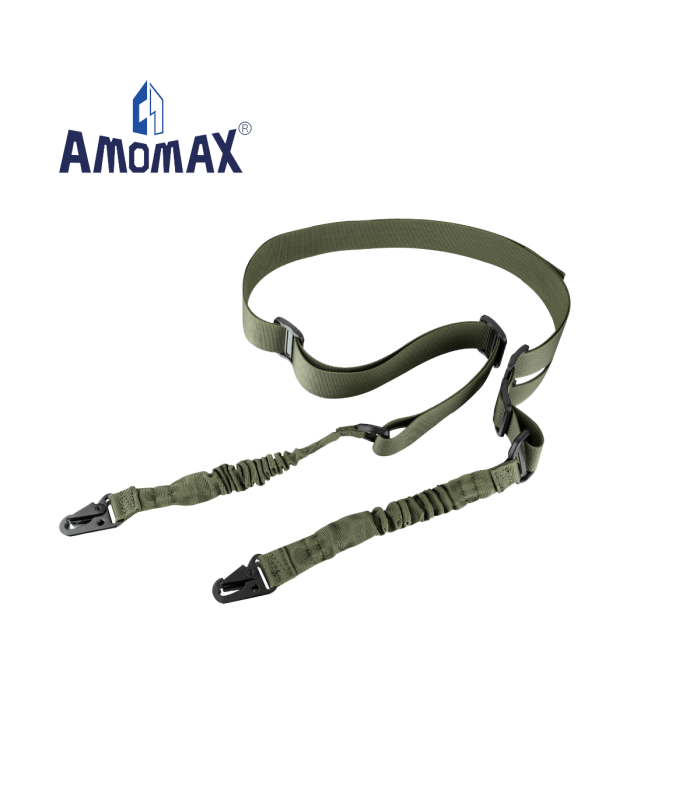 ΑΟΡΤΗΡΑΣ AMOMAX δύο σημείων με κλιπ τύπου HK, OD Green