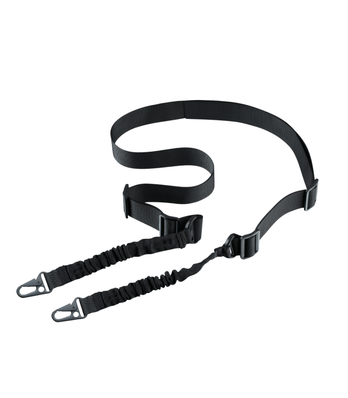 ΑΟΡΤΗΡΑΣ AMOMAX δύο σημείων με κλιπ τύπου HK, Black