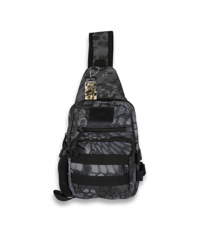 Τσαντάκι ώμου BARBARIC Black Python Camo