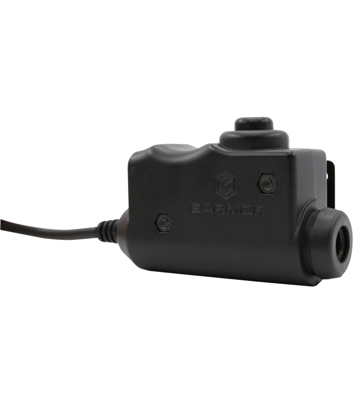 Διακόπτης PTT για Ωτοασπίδες EARMOR, AUX 3,5mm, Military
