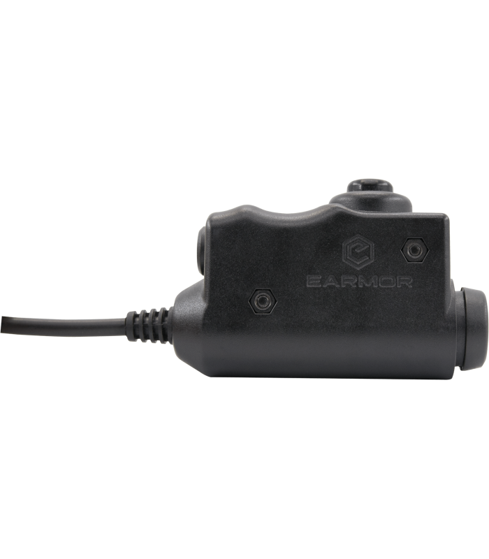 Διακόπτης PTT για Ωτοασπίδες EARMOR, Motorola, YAESU FT-4x, Διπλό βύσμα, Standard