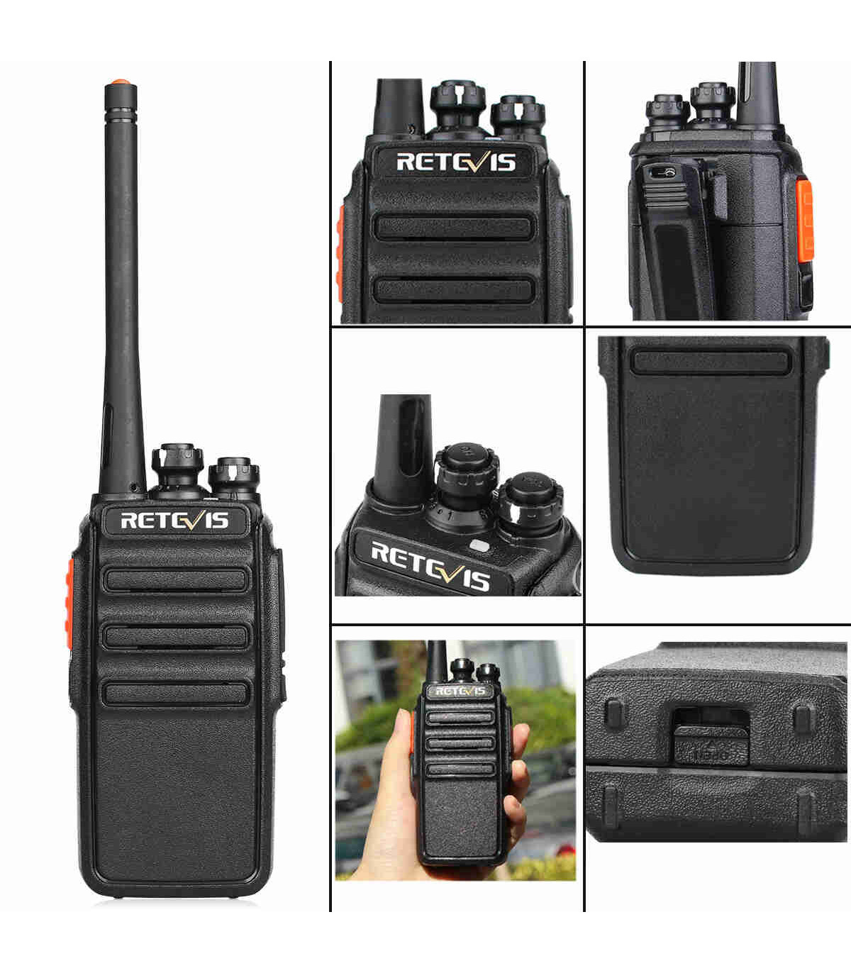 ΠΟΜΠΟΔΕΚΤΗΣ RETEVIS RT24, PMR16 (Ζεύγος)