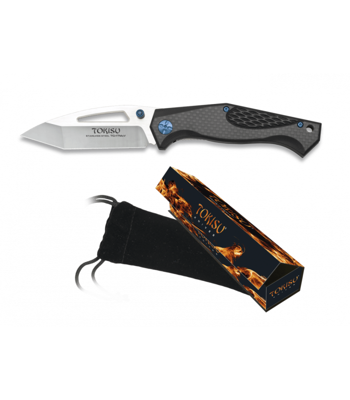 ΣΟΥΓΙΑΣ TOKISU pocket knife. Carbon. Blade: 9 cm