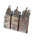 WARRIOR ASSAULT DETACHABLE LASER CUT TRIPLE OPEN 5.56 MM POUCH FOR RPC-LPC MULTICAM
