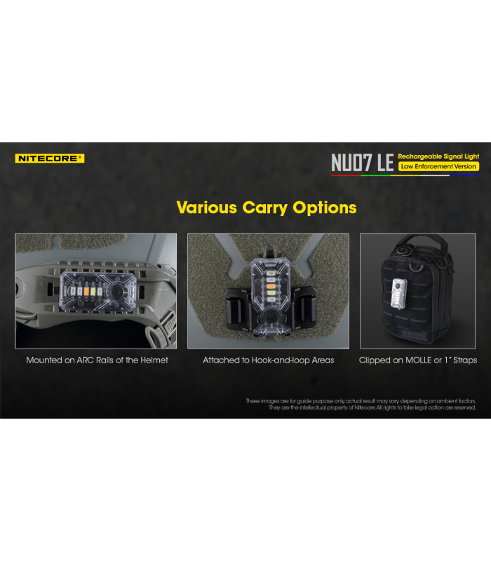 ΦΑΚΟΣ LED NITECORE HEADLAMP NU07LE