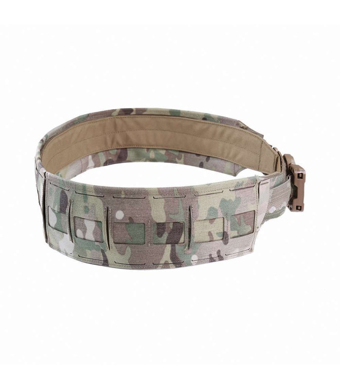 WARRIOR ASSAULT LOW PROFILE LASER CUT MOLLE BELT WITH POLYMER COBRA BELT