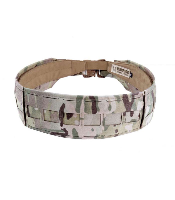 WARRIOR ASSAULT LOW PROFILE LASER CUT MOLLE BELT WITH POLYMER COBRA BELT