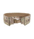 WARRIOR ASSAULT LOW PROFILE LASER CUT MOLLE BELT WITH POLYMER COBRA BELT