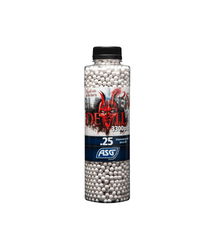 ΜΠΙΛΙΕΣ SOFT BLASTER DEVIL 0.25g / 3300pcs