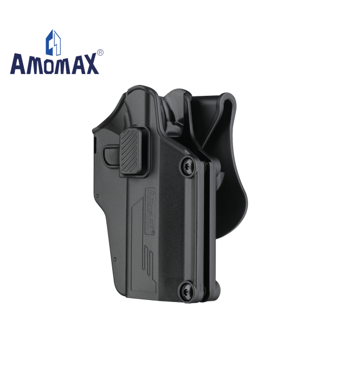 ΘΗΚΗ ΠΙΣΤΟΛΙΟΥ AMOMAX, Per-Fit, Universal, RH, Black