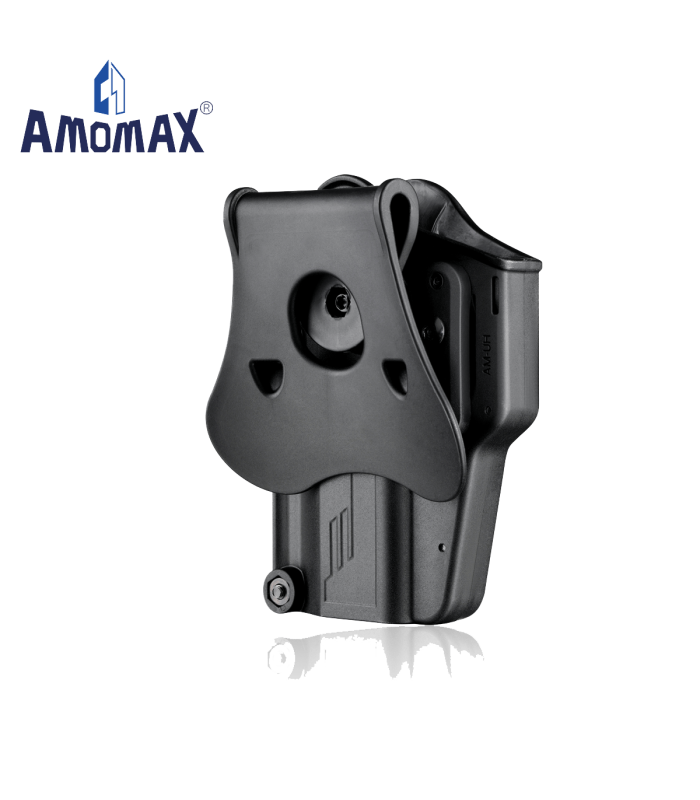 ΘΗΚΗ ΠΙΣΤΟΛΙΟΥ AMOMAX, Per-Fit, Universal, RH, Black