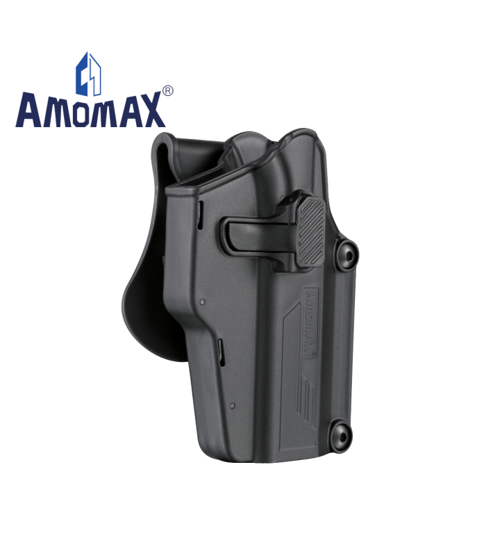 ΘΗΚΗ ΠΙΣΤΟΛΙΟΥ AMOMAX, Per-Fit, Universal, RH, Black