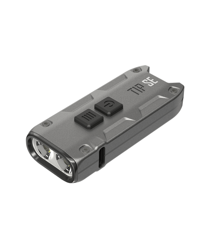 ΦΑΚΟΣ LED NITECORE TIP SE, Μπρελοκ, Rechargeable, GREY