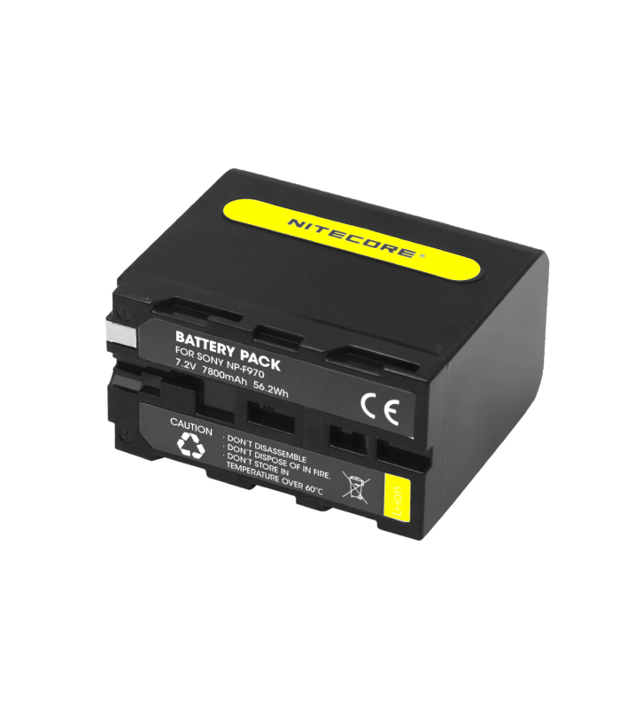 ΜΠΑΤΑΡΙΑ NITECORE NP-F970, 7.2V, 7800mAh, 56,2Wh
