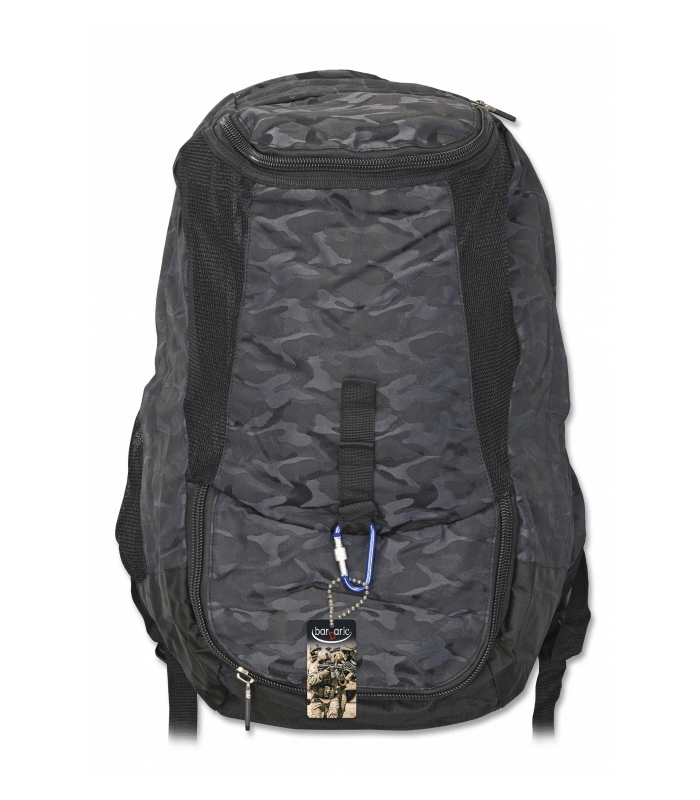 Σακίδιο πλάτης BARBARIC BLACK CAMO 30l, 34943