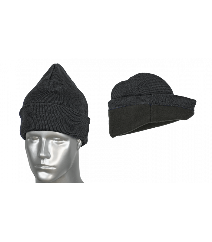 ΣΚΟΥΦΟΣ, Χειμερινός, Wool Acrylic, Black