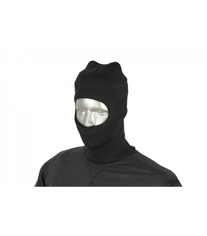 BALACLAVA, Χειμερινή, Wool, Black