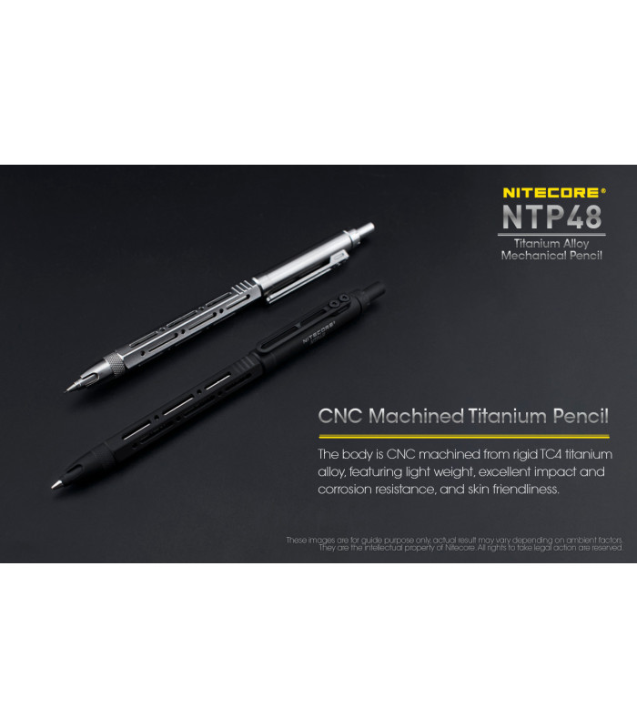 Tactical Pen NITECORE NTP48 Silver (Gloss)
