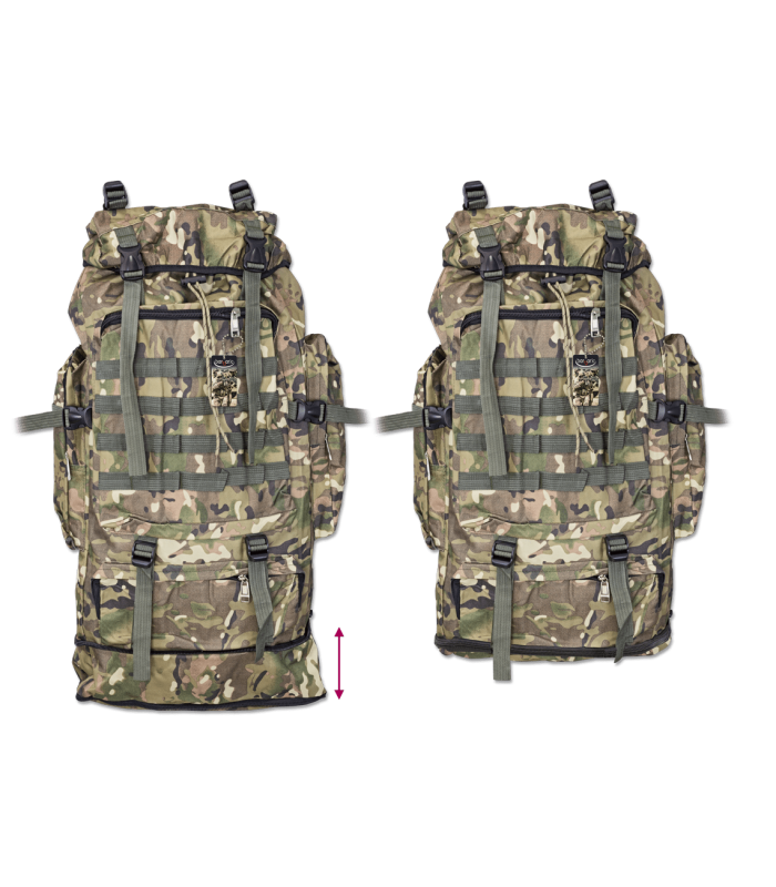 Σακίδιο πλάτης BARBARIC, Backpack. Camo, 60 lt, 34936-CP