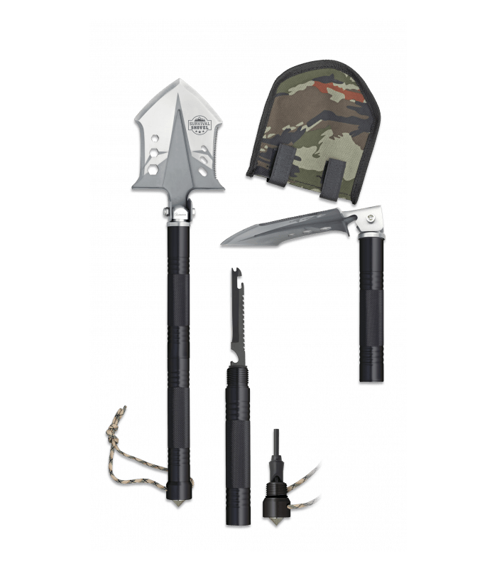 ΦΤΥΑΡΙ ΠΤΥΣΣΟΜΕΝΟ ALBAINOX, Survival shovel. 48 cm, 33100