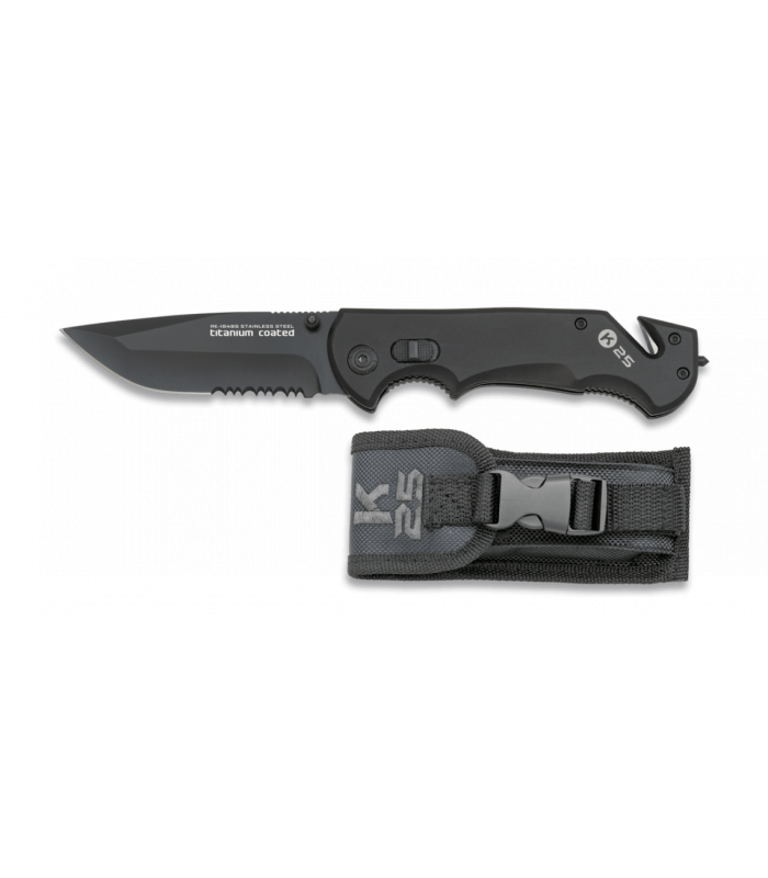 ΣΟΥΓΙΑΣ K25, BT, Titanium Coated, Black, 18485