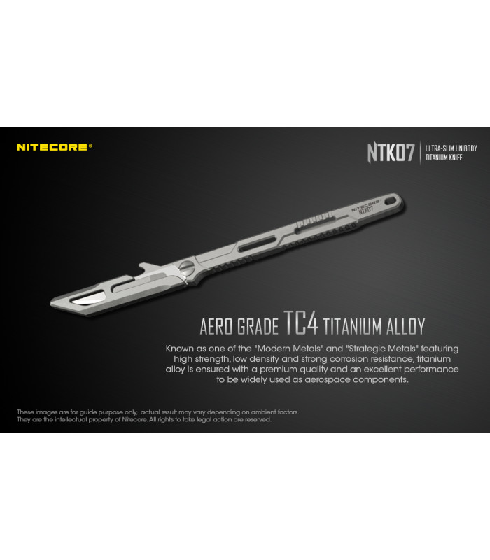 Titanium Utility Knife - NTK07