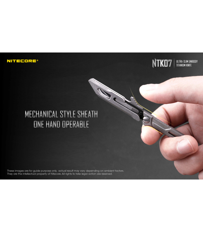 Titanium Utility Knife - NTK07