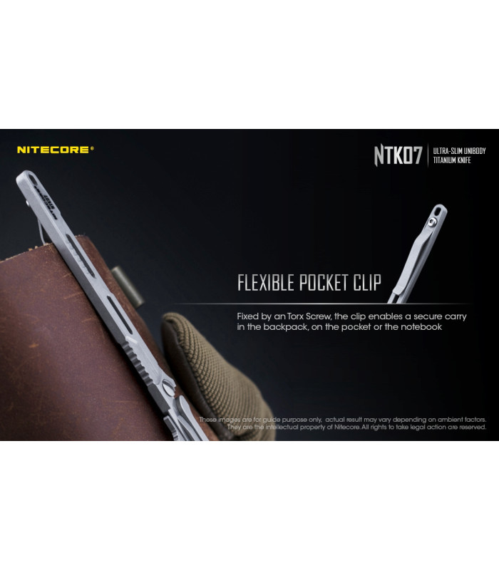 Titanium Utility Knife - NTK07