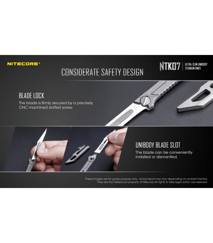 Titanium Utility Knife - NTK07