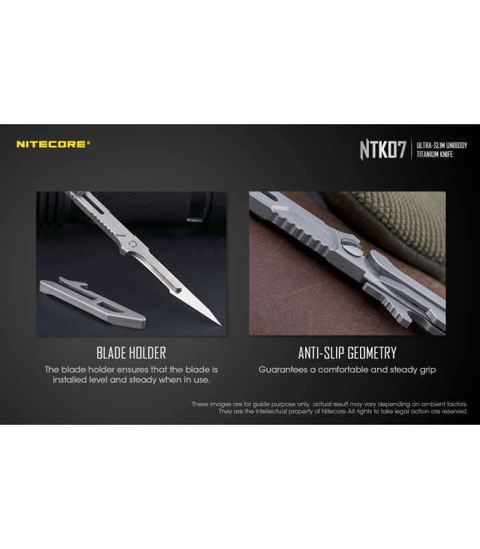 Titanium Utility Knife - NTK07