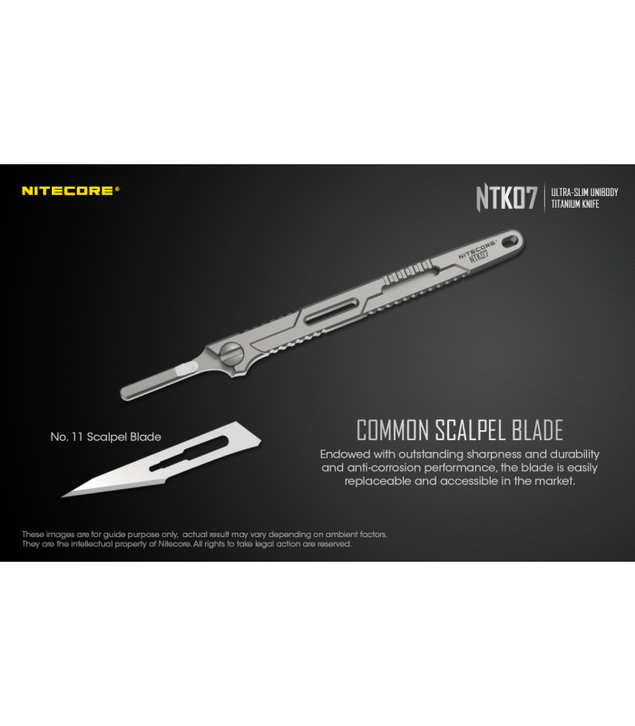 Titanium Utility Knife - NTK07