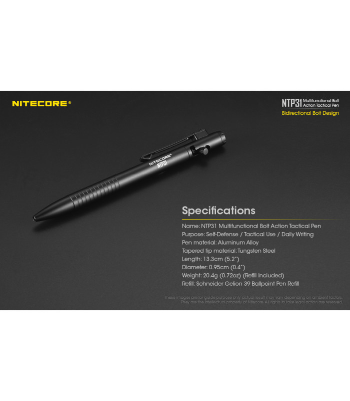 Tactical Pen NITECORE NTP31