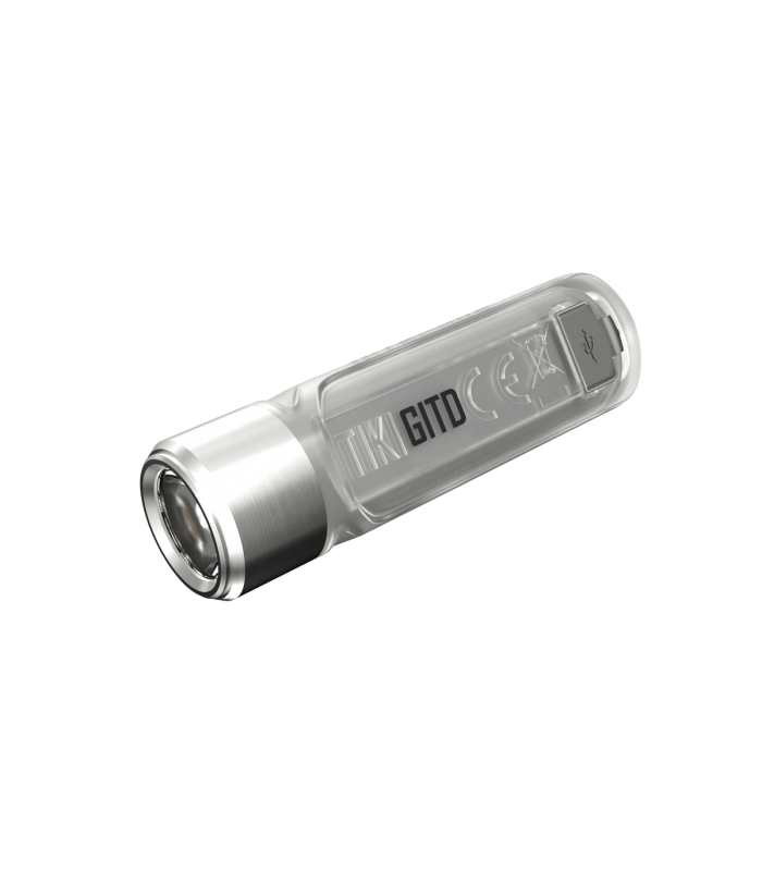 ΦΑΚΟΣ LED NITECORE TIKI GITD, Glow-In-The-Dark, USB-C, 300 lumens