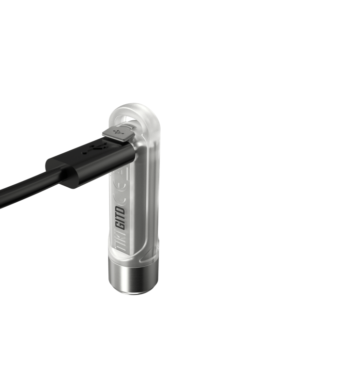 ΦΑΚΟΣ LED NITECORE TIKI GITD, Glow-In-The-Dark, USB-C, 300 lumens