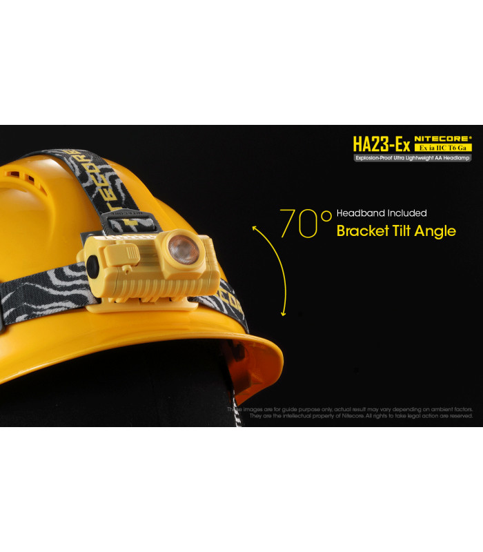 ΦΑΚΟΣ LED NITECORE HEADLAMP HA23-EX, Explosion proof