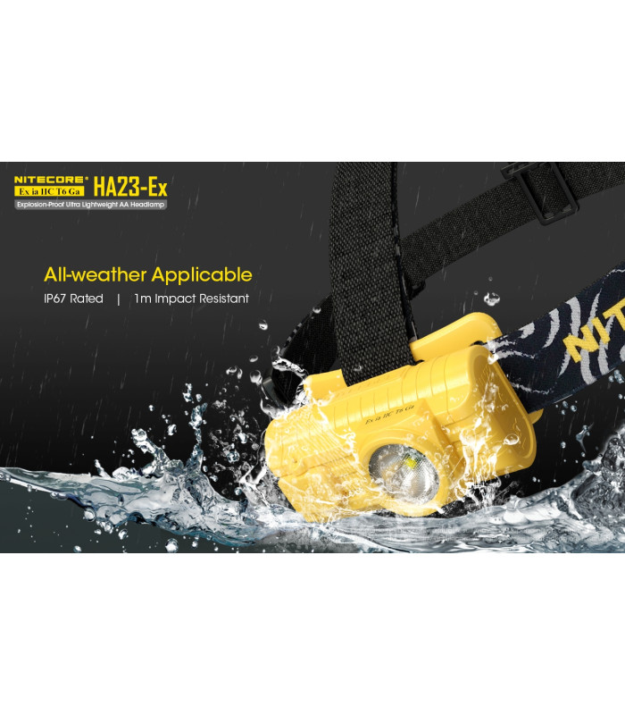 ΦΑΚΟΣ LED NITECORE HEADLAMP HA23-EX, Explosion proof