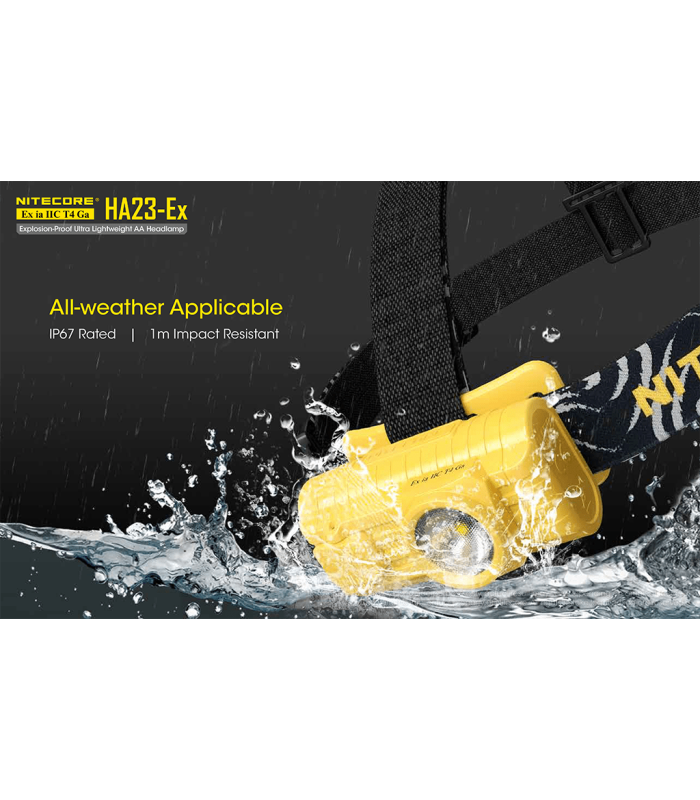 ΦΑΚΟΣ LED NITECORE HEADLAMP HA23-EX, Explosion proof