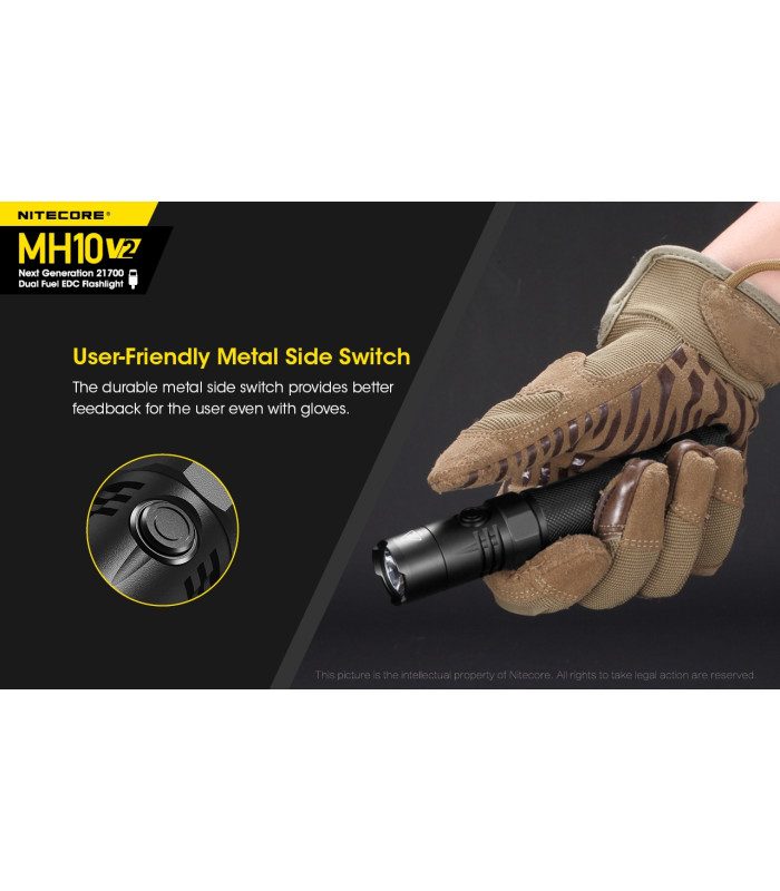 ΦΑΚΟΣ LED NITECORE MULTI TASK HYBRID MH10V2