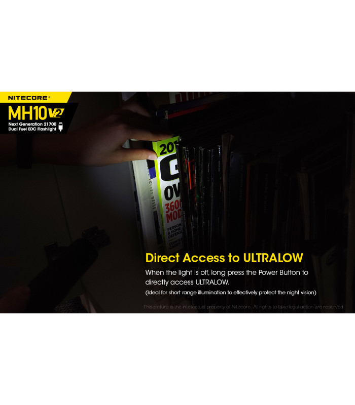 ΦΑΚΟΣ LED NITECORE MULTI TASK HYBRID MH10V2