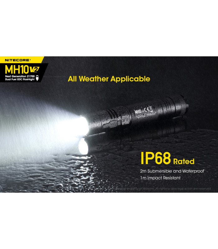 ΦΑΚΟΣ LED NITECORE MULTI TASK HYBRID MH10V2